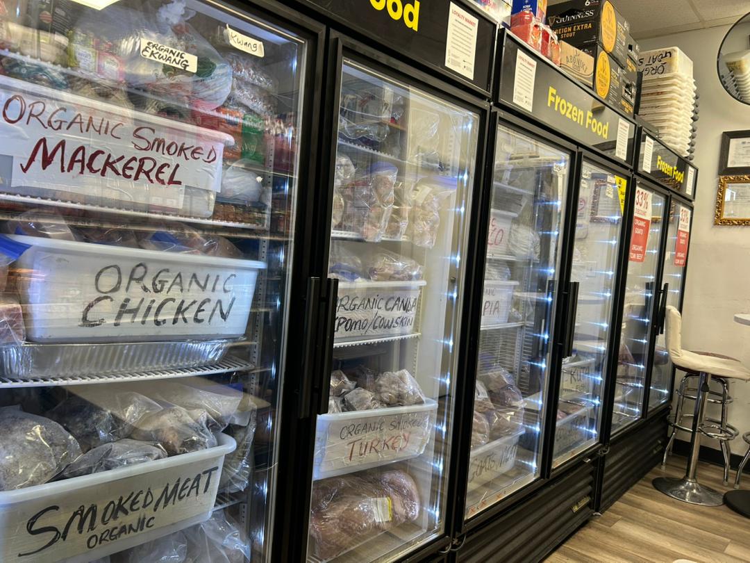 Meat and frozen foods